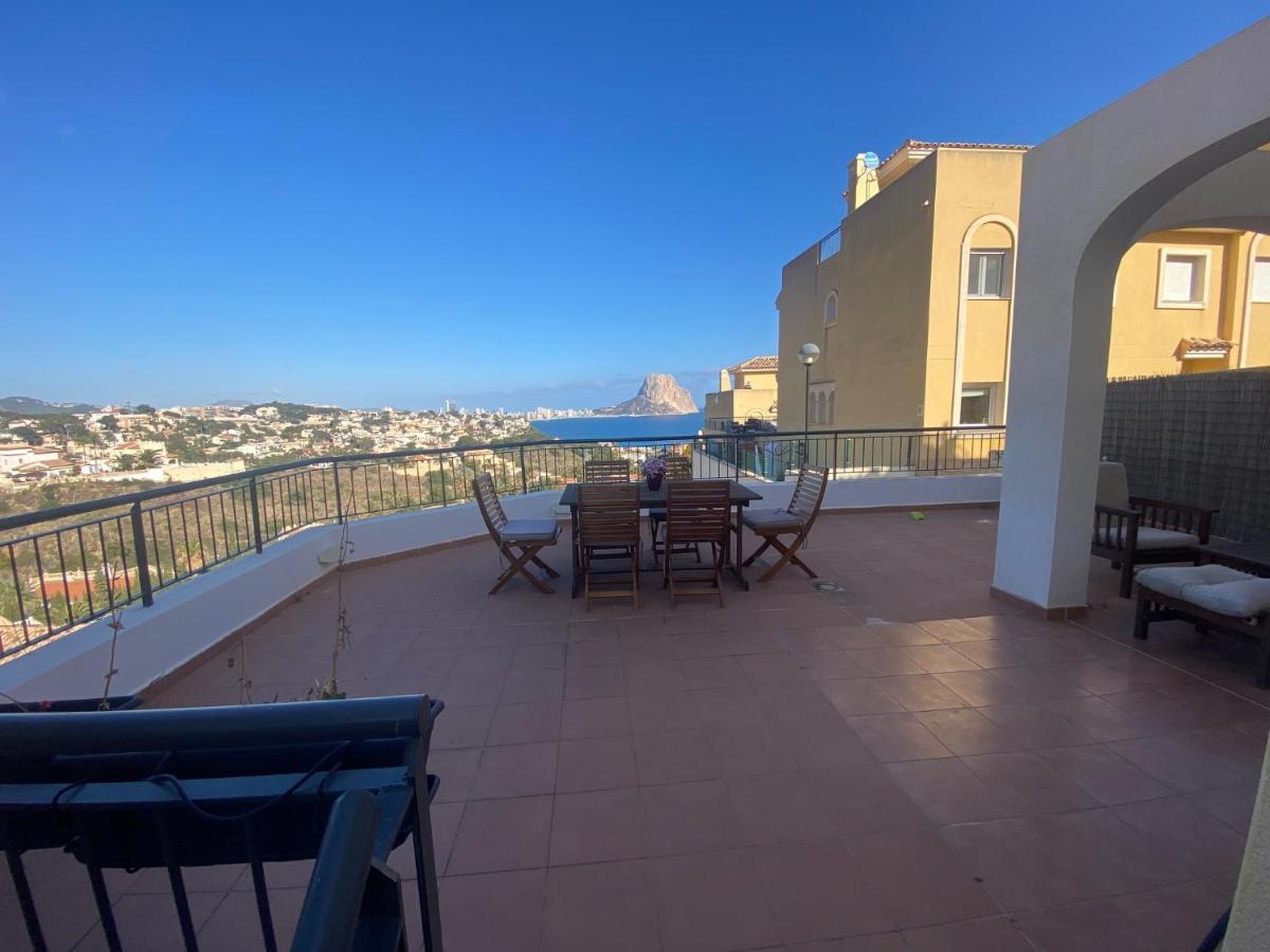 Chalet Adosado Con Vistas Al Mar Calp Dış mekan fotoğraf