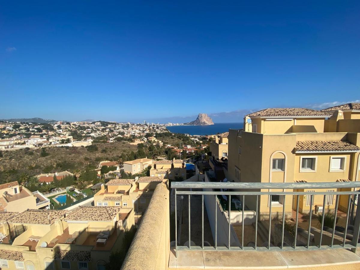 Chalet Adosado Con Vistas Al Mar Calp Dış mekan fotoğraf