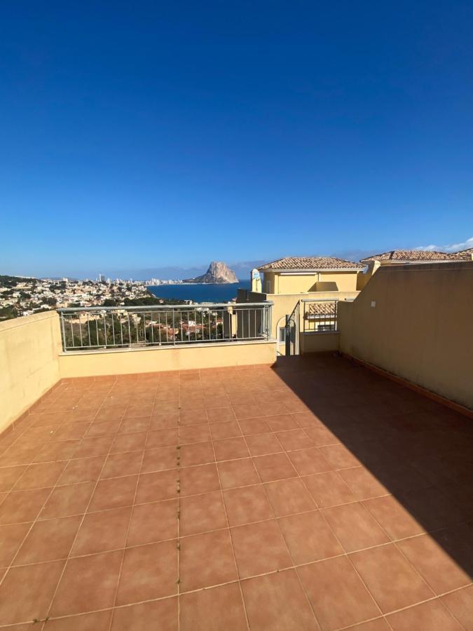 Chalet Adosado Con Vistas Al Mar Calp Dış mekan fotoğraf
