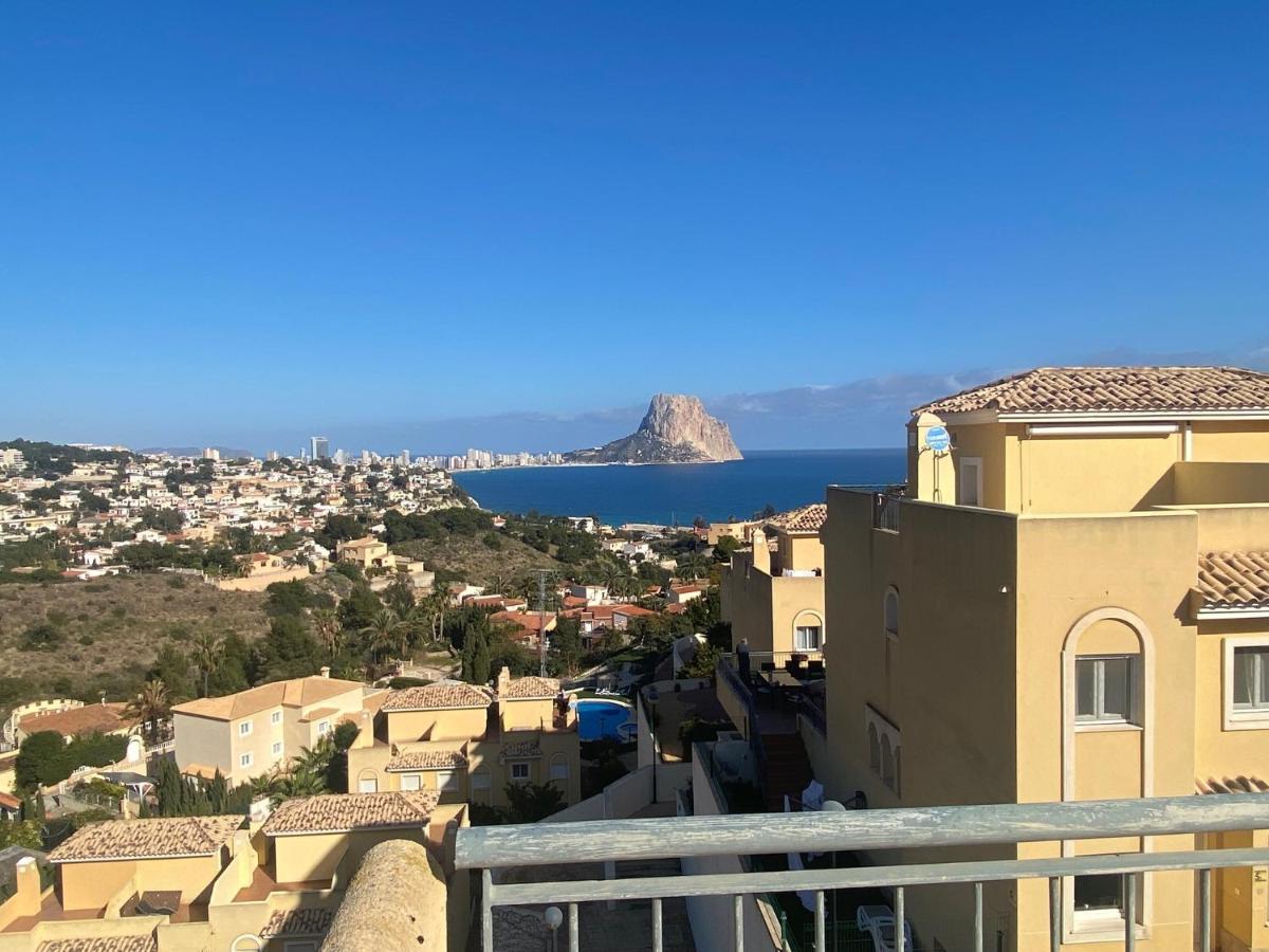 Chalet Adosado Con Vistas Al Mar Calp Dış mekan fotoğraf