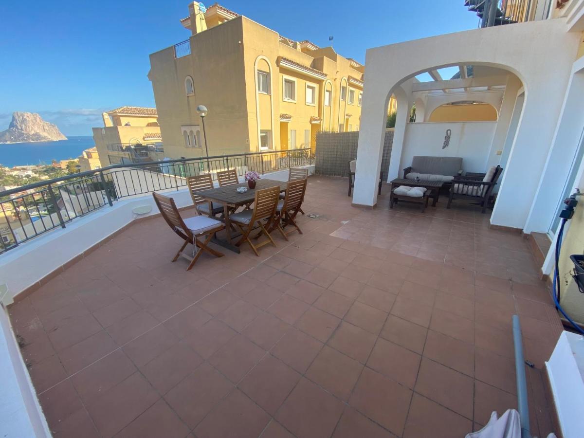 Chalet Adosado Con Vistas Al Mar Calp Dış mekan fotoğraf
