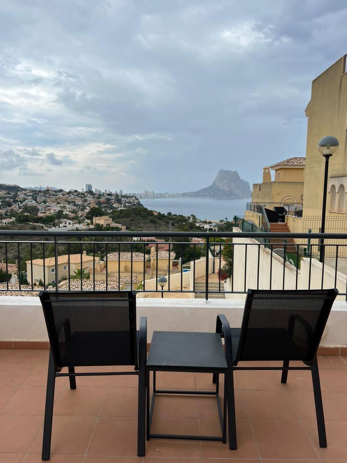 Chalet Adosado Con Vistas Al Mar Calp Dış mekan fotoğraf