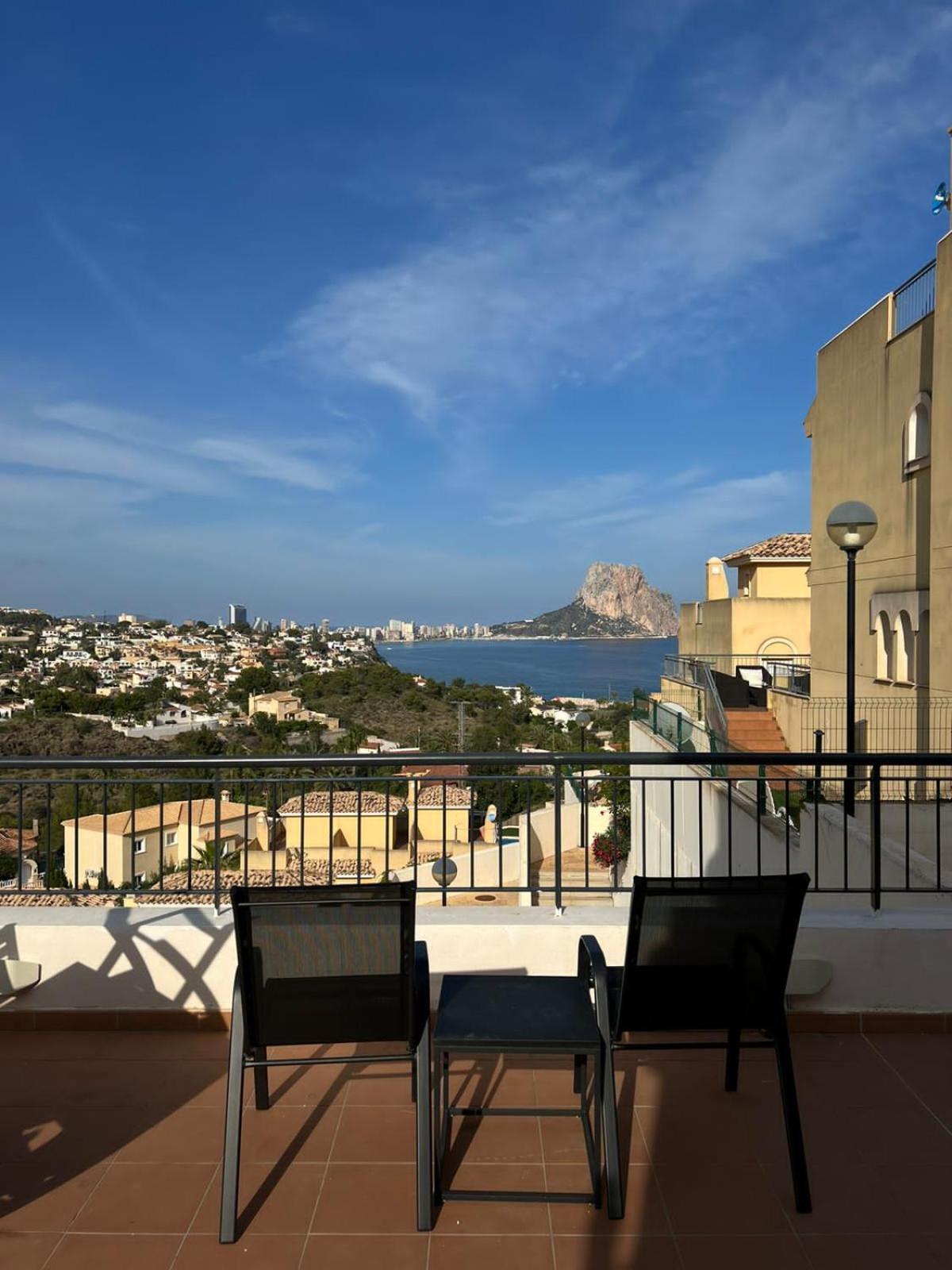 Chalet Adosado Con Vistas Al Mar Calp Dış mekan fotoğraf