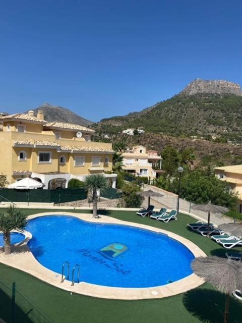 Chalet Adosado Con Vistas Al Mar Calp Dış mekan fotoğraf